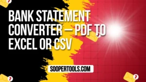 Bank Statement Converter