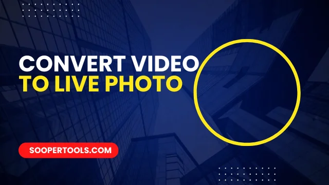 Convert Video to Live Photo