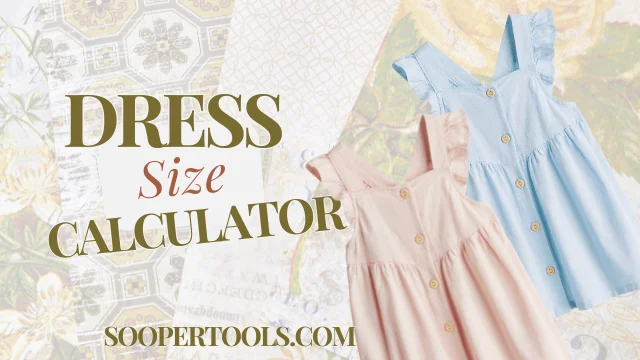 dress size calculator