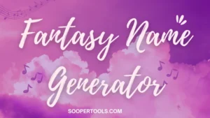 elf name generator