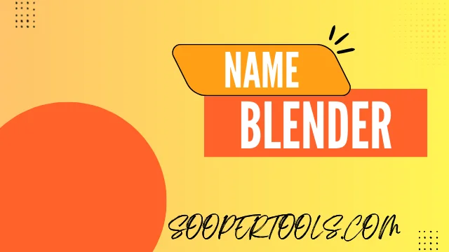 name blender