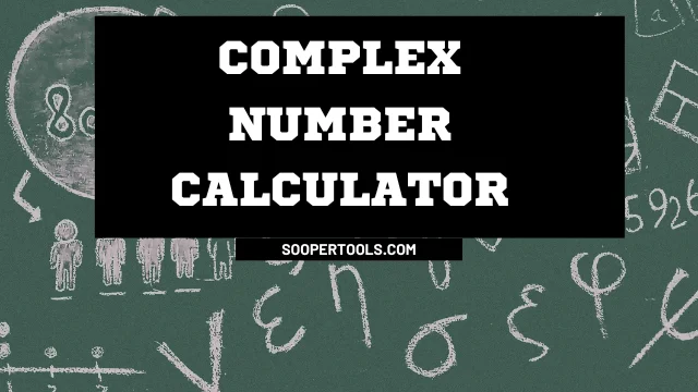 Complex Number Calculator