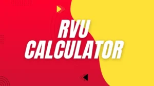 RVU Calculator