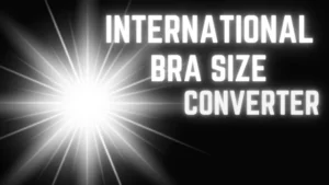 International Bra Size Converter
