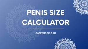 penis size calculator
