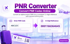 PNR Converter