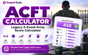 ACFT Calculator