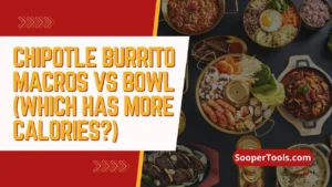chipotle burrito macros