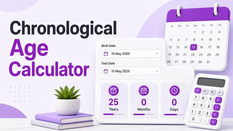 chronological age calculator