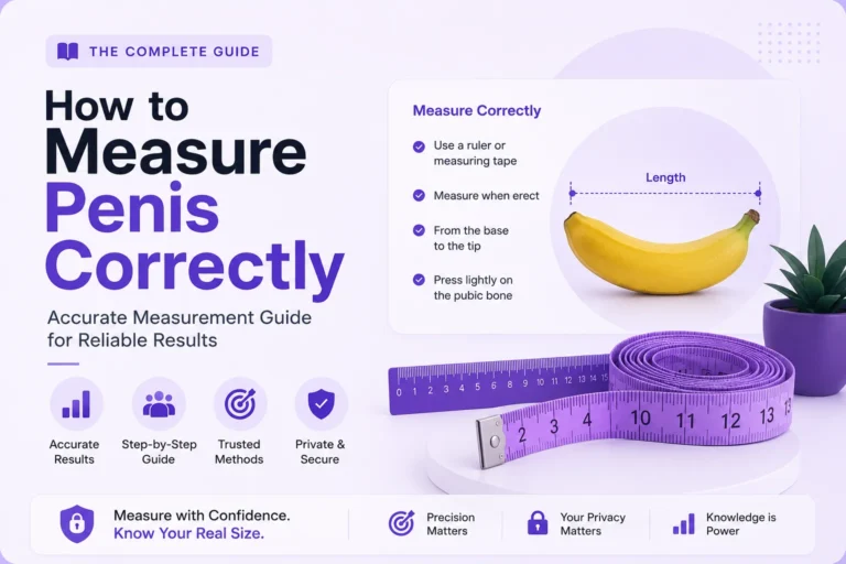 how to measure penis correctly