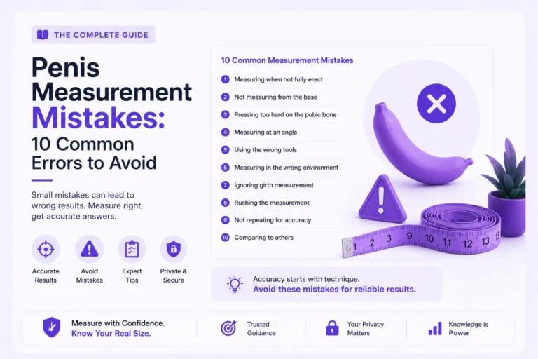 penis measurement mistakes