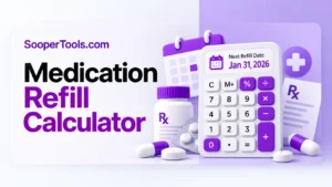 Medication Refill Calculator