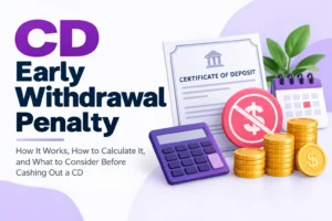 CD Early Withdrawal Penalty